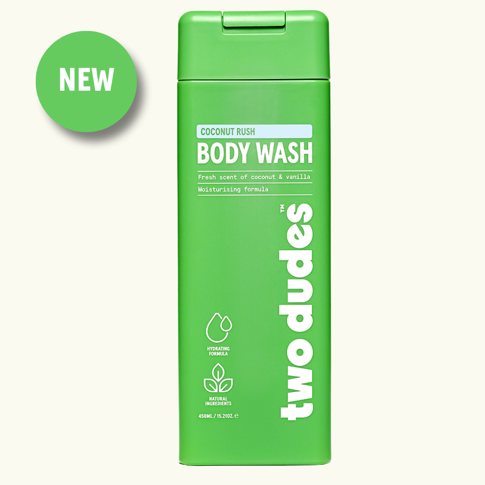 Two Dudes Coconut Rush body wash product photo
