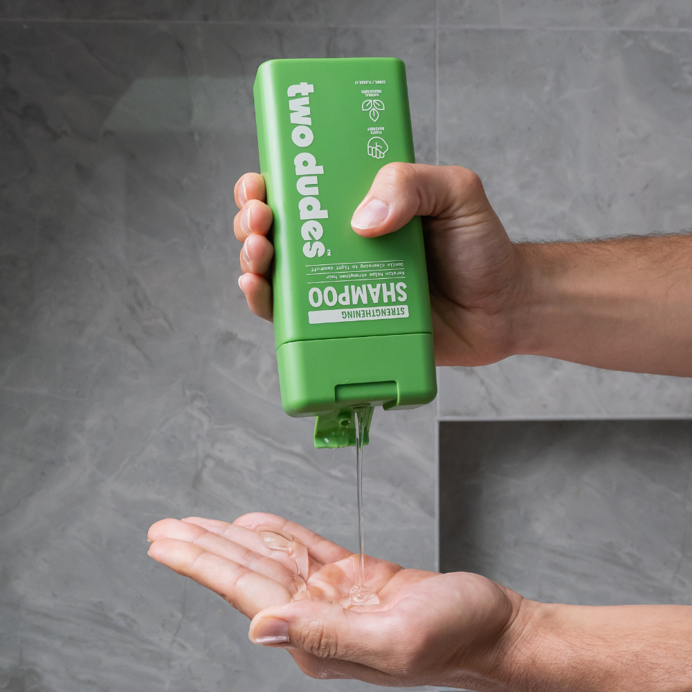Two Dudes shampoo customer photo