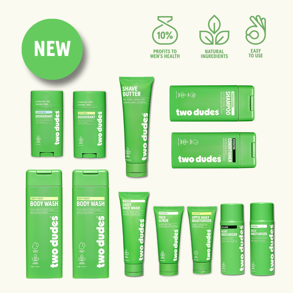 men's natural skin, hair, and body bundle – Two Dudes